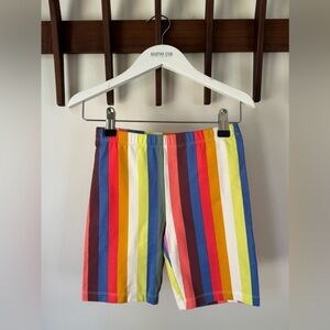 Tea Collection kids multi stripe short - size 8Y